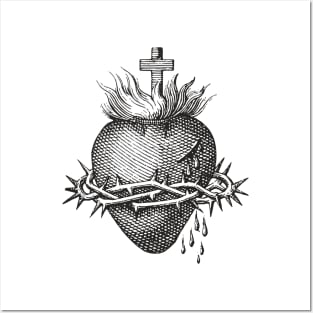 Most Sacred Heart of Jesus Christ Posters and Art